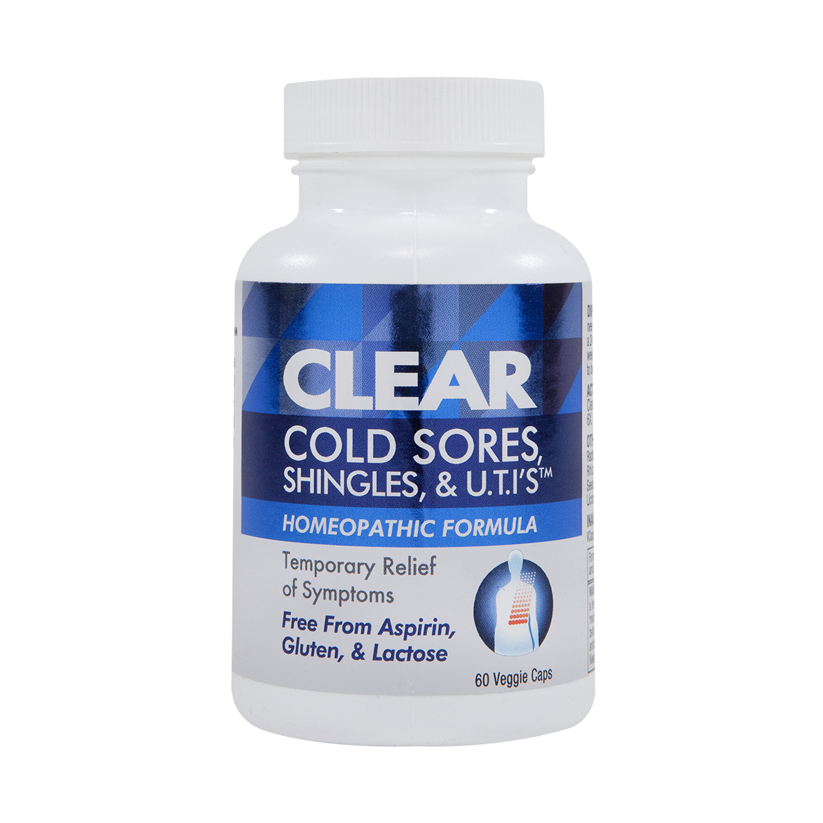 Clear Cold Sores, Shingles and U.T.I.&