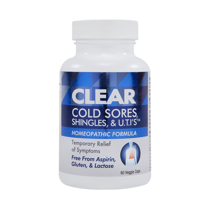 Clear Cold Sores, Shingles and U.T.I.&