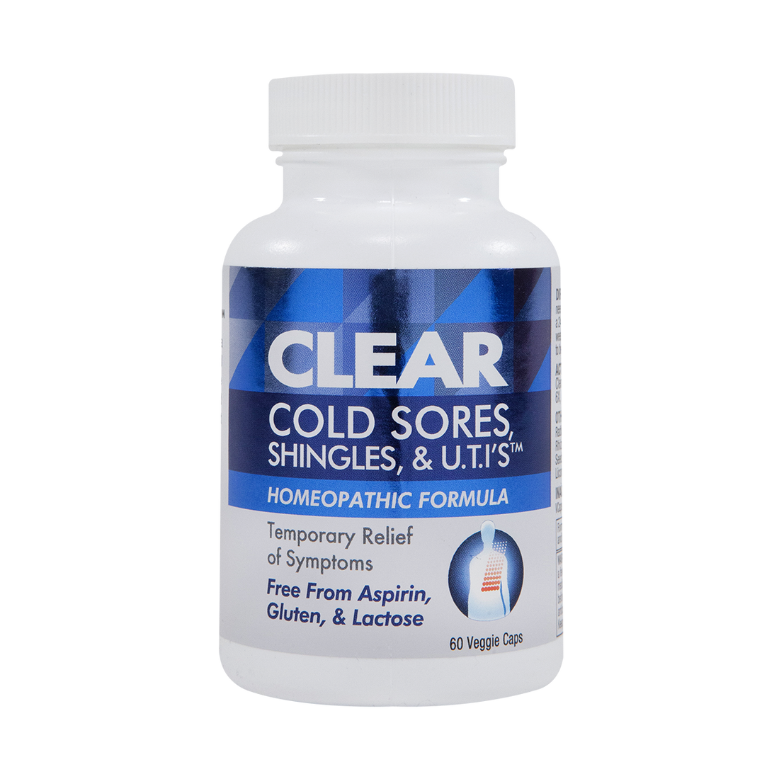 Clear Cold Sores, Shingles and U.T.I.&